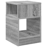 End Table 2 pcs Grey Sonoma 30.5 x 30 x 45 cm Engineered Wood 890907