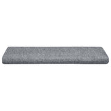 Stair Mats Self-adhesive 15 pcs 65x21x4 cm Light Grey Rectangular Edge 134564