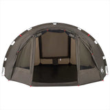 Fishing Tent 4-Person Brown Waterproof 4005318