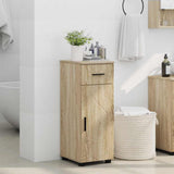 Bathroom Cabinet with Drawer Sonoma Oak 30 x 35 x 80 cm 883326
