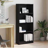 Bookshelf Black Oak 60 x 24 x 143 cm Engineered Wood 862467