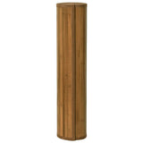 Rug Rectangular Brown 100x300 cm Bamboo 376950