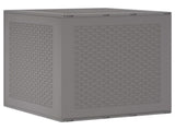 Storage Box Light Grey 55 x 53 x 57 cm Polypropylene 870582