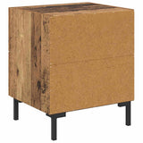 Bedside Cabinet Old Wood 40 x 35 x 47.5 cm Engineered Wood 882013