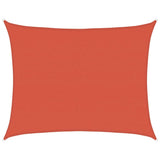 Sunshade Sail 160 g/m Terracotta 6x8 m HDPE 311360