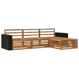 Outdoor Sofa Set 5 pcs Solid Acacia Wood 3383212