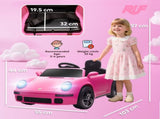 Licensed RUF CTR 2017 Electric Car for Kids, with Remote Control, Soft Start, MP3 Player, LED T3398P378936