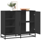 Sideboard Black 92x35x76 cm Engineered Wood 849019