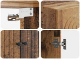 Cabinet Set 2 pcs 66 x 34.5 x 95 cm Engineered Wood 3416437