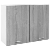 Hanging Cabinet Lyon Grey Sonoma 80x31x60 cm Engineered Wood 815589