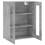 Wall Mounted Cabinet Concrete Grey 69.5x34x90 cm 828464