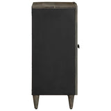 Sideboard Light Grey 60x33,5x75 cm Solid Wood Mango 4017794