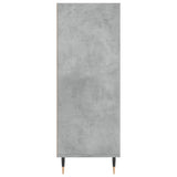 Bookcase Concrete Grey 69.5x32.5x90 cm Engineered Wood 828344