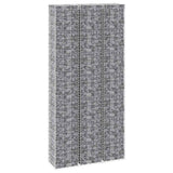 Gabion Raised Beds 3 pcs 30x30x200 cm Iron 151251