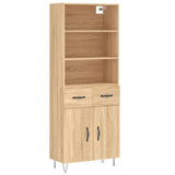 Highboard Sonoma Oak 69.5x34x180 cm Engineered Wood 3200548