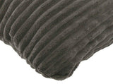 Cushion Cover 12 pcs HEERLEN Anthracite 40 x 80 cm Corduroy 909921