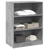 Wardrobe Concrete Grey 77x48x102 cm Engineered Wood 840824