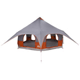Family Tent Grey and Orange 10-Person 42017393