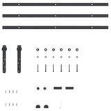 Sliding Cabinet Door Kit 244 cm Carbon Steel 4009670