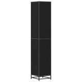 Bathroom Furniture Set with Door Black Oak 35 x 37.5 x 188.5 cm 3402319