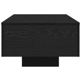 Coffee Table Black Oak 100 x 49.5 x 31 cm Engineered Wood 862573