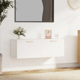 Wall Cabinet White 100x36.5x35 cm Engineered Wood 812942