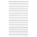ZNTS Zebra Blind White 120x230 cm Fabric Width 115.9 cm Polyester 4014811