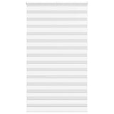 ZNTS Zebra Blind White 120x230 cm Fabric Width 115.9 cm Polyester 4014811