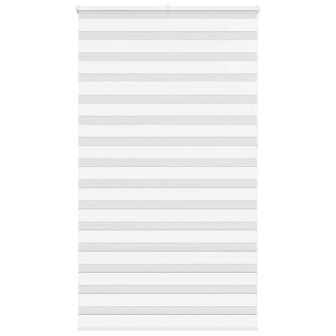 ZNTS Zebra Blind White 120x230 cm Fabric Width 115.9 cm Polyester 4014811