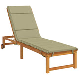 Sunlounger Cushion GEMERT 100% Polyester Light Green 948501