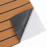 Boat Mat Striped Brown with Black 240 x 60 x 0.5 cm EVA 42008466