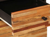 Bathroom Sets with Drawer with Shelf Natural Solid Mango Wood 3310103