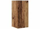 TV Cabinet Set Wall-mounted 10 pcs Old Wood 30.5 x 30 x 90 cm 3393228