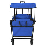 Folding Hand Trolley Black 105 x 56.5 x 116 cm Oxford Cloth 42020663