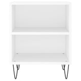Bedside Cabinets 2 pcs White 40x30x50 cm Engineered Wood 826781