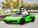 Lamborghini Licensed 12V kids Electric Car w/ Butterfly Doors, Remote, Music, Horn, Suspension T3398P348404