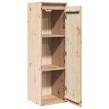 ZNTS Wall Cabinets 2 pcs 30x30x100 cm Solid Pinewood 813506