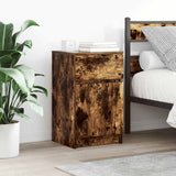 Bedside Cabinets 2 pcs Smoked Oak 39x35x65 cm Engineered Wood 861328