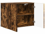 TV Wall Cabinet 59.5 x 31 x 60 cm Smoked Oak Engineered Wood 892354