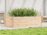Garden Planter 110x60x46 cm Solid Wood Pine 3282459