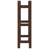 Wine Rack for 30 Bottles Brown Solid Wood Pine 373391