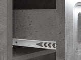 Bedside Cabinet Concrete Grey 43 x 41 x 63.5 cm Engineered Wood 895708