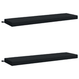 2-Piece Bench Cushions SOEST 2 pcs 100% Polyester Dark Blue 949905