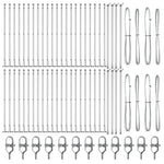 Fence Post Other 52 pcs Silver 3.2 x 3.2 x 90 cm Steel 3350260