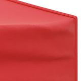 Folding Party Tent with Sidewalls Red 3x6 m 93548
