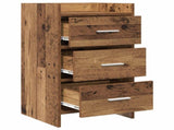 Bedside Tables Old Wood 40 x 36 x 70 cm Engineered Wood 8011033