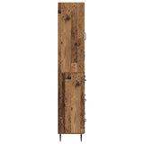 Cabinet Set 2 pcs Old Wood 66 x 34.5 x 90 cm Engineered Wood 3416644