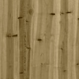 Garden Lounge Set Natural Wood Treated Solid Pine Wood Large 3186647