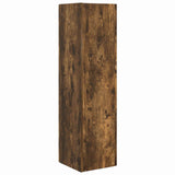Corner Cabinet Smoked Oak 27.5x27x102cm Engineered Wood 889850
