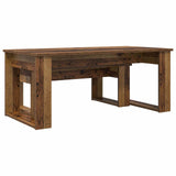 Coffee Table Set 2 pcs Old Wood Engineered Wood 8000138